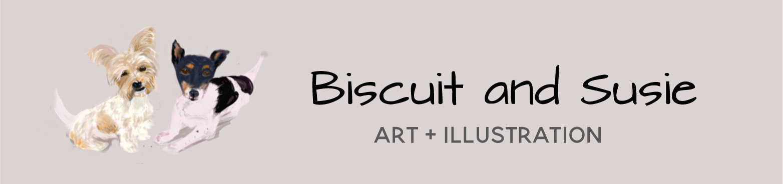Biscuit and Susie Art + Illustration